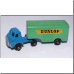 Benbros No.43 Bedford Articulated Van - green trailer