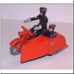 Agasee & Brooks Police Motorcycle & Sidecar